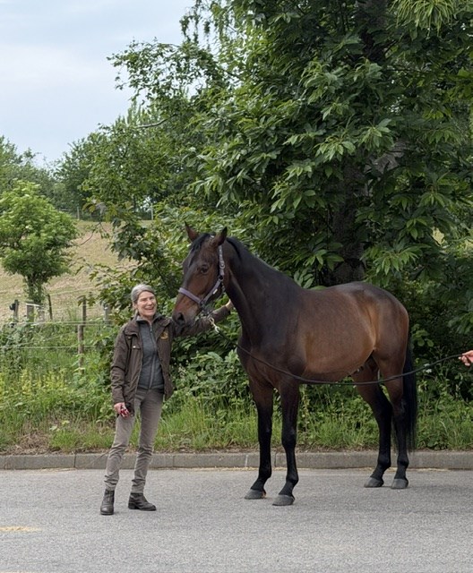 Fabiano med ejer Anne-Dorte Wismar.